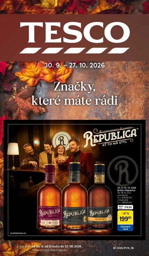 Tesco - Značky, které máte rádi