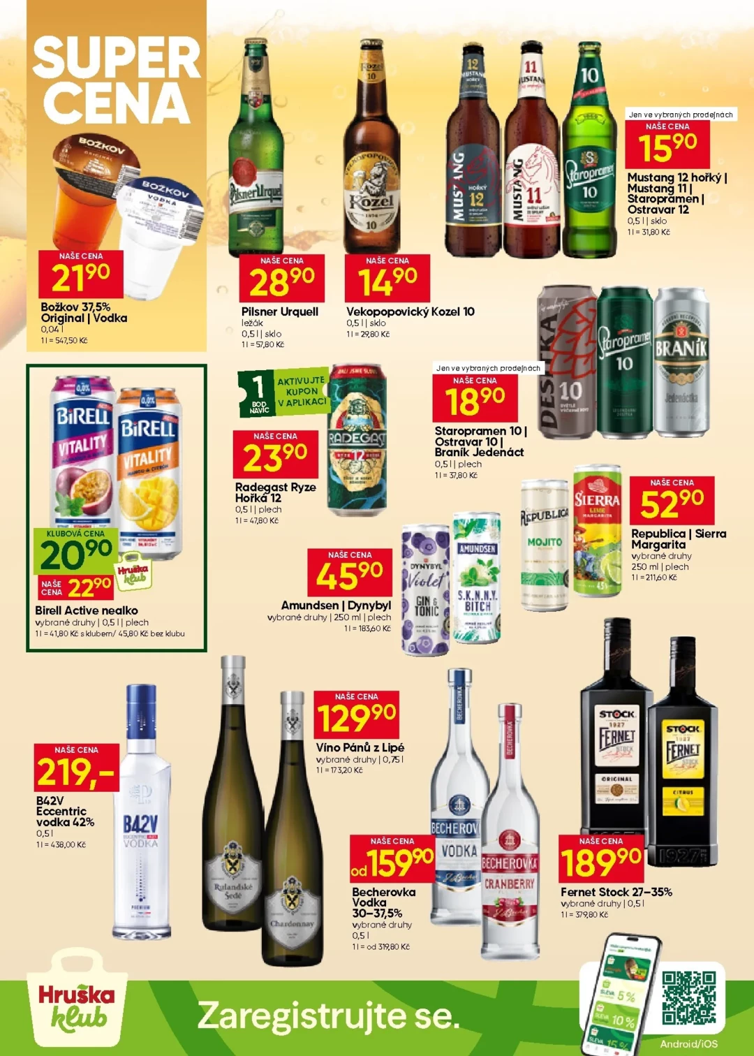 Originální strana 10 z 12 letáku Hruška – Hruška