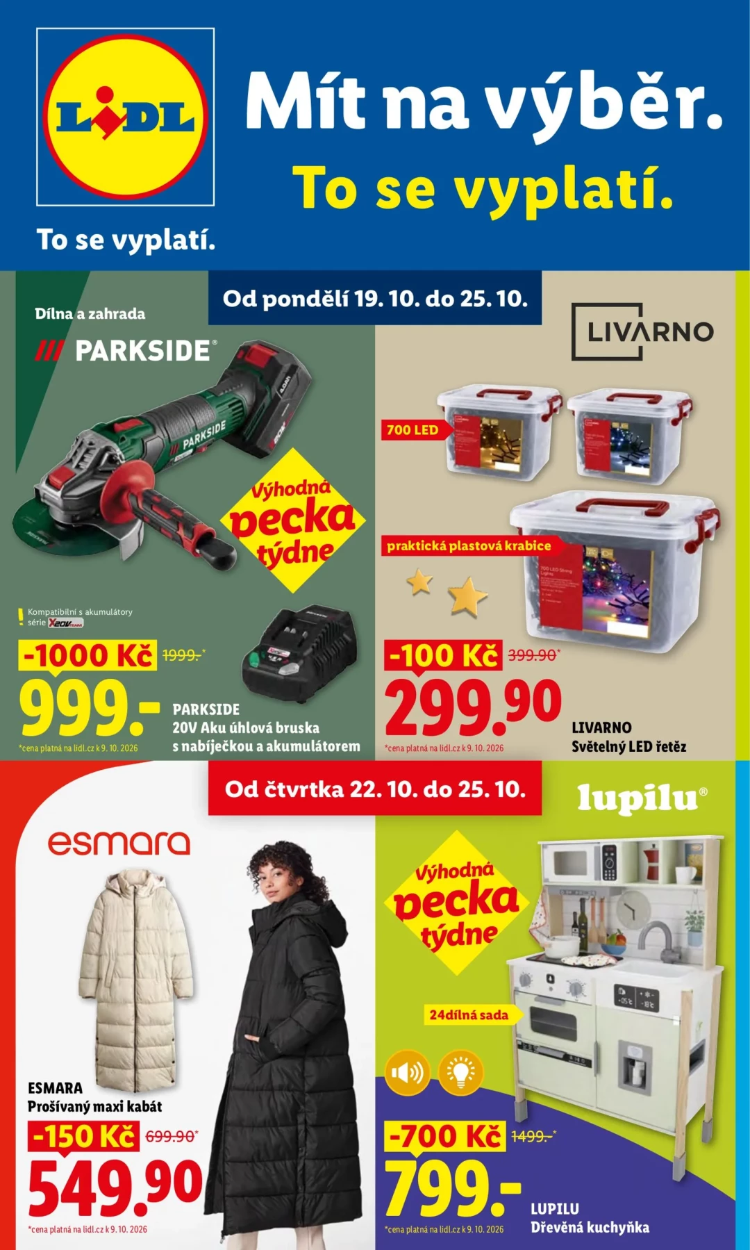 Originální strana 1 z 32 letáku Lidl – Lidl - Spotřební zboží