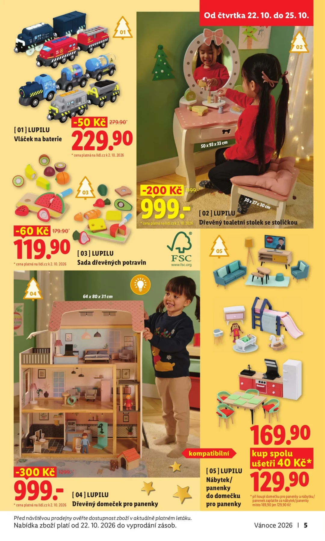 Originální strana 5 z 34 letáku Lidl – Lidl - Vánoční inspirace