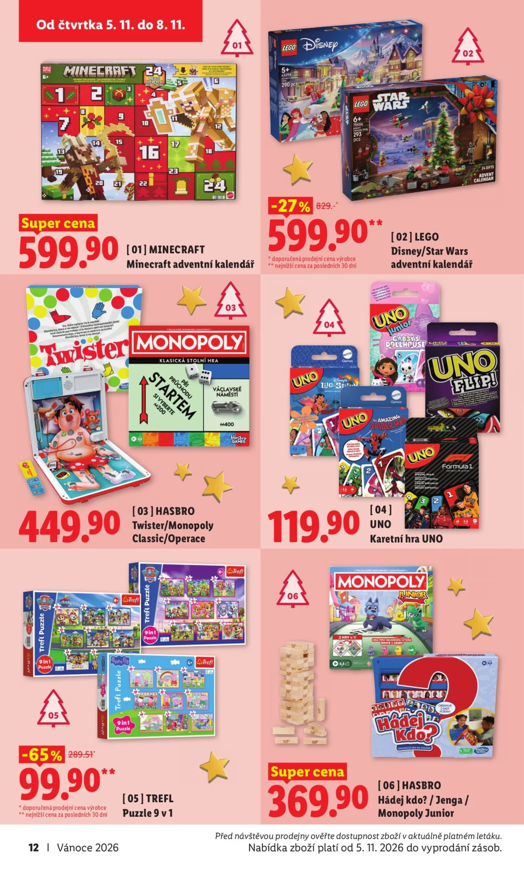 Originální strana 12 z 34 letáku Lidl – Lidl - Vánoční inspirace
