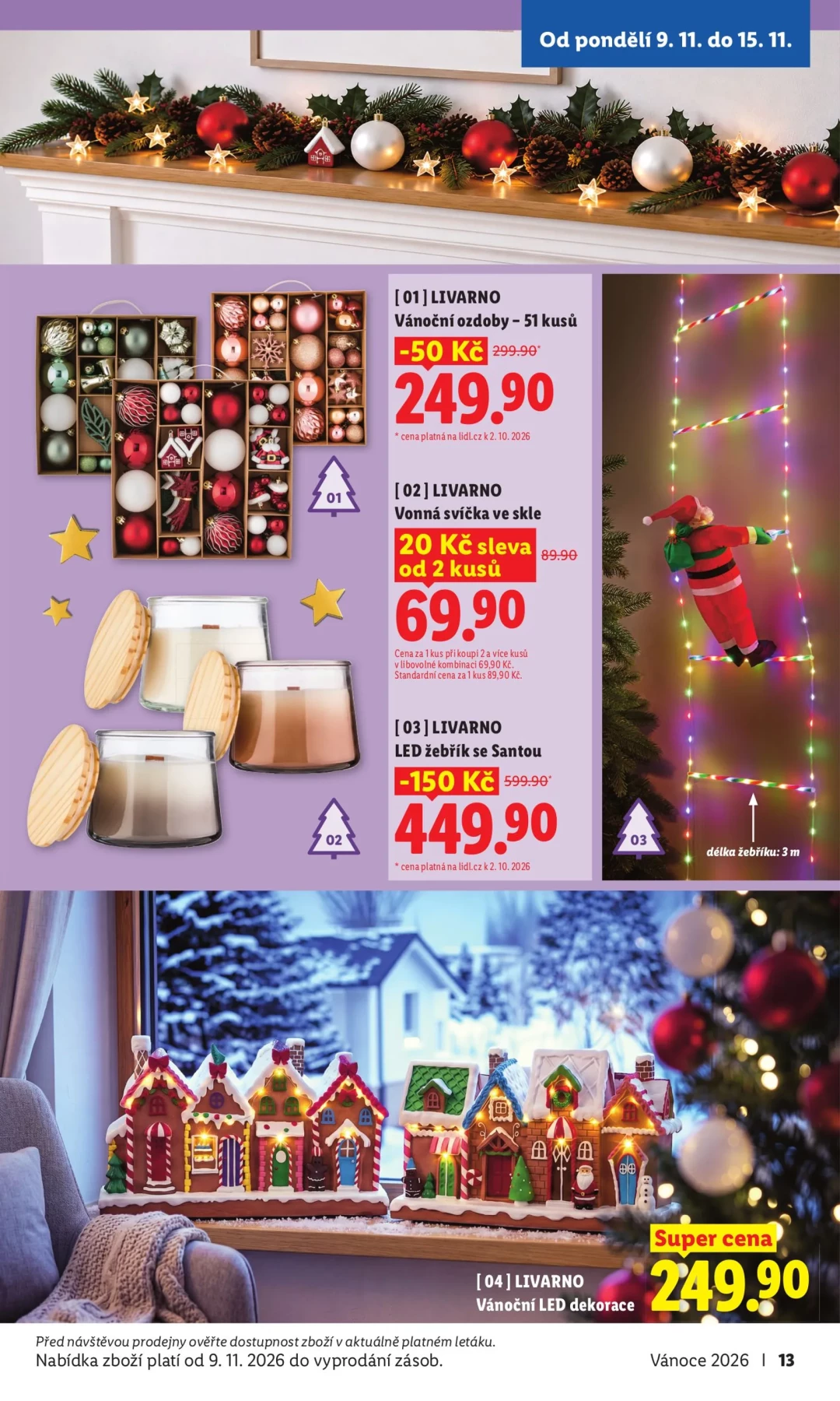 Originální strana 13 z 34 letáku Lidl – Lidl - Vánoční inspirace
