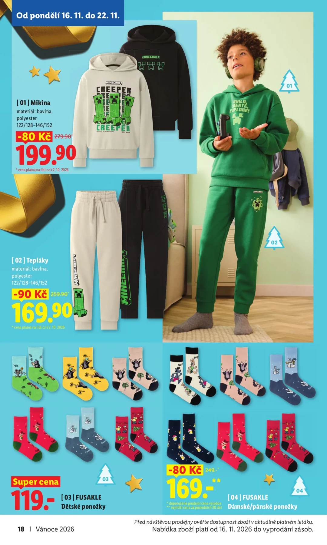 Originální strana 18 z 34 letáku Lidl – Lidl - Vánoční inspirace
