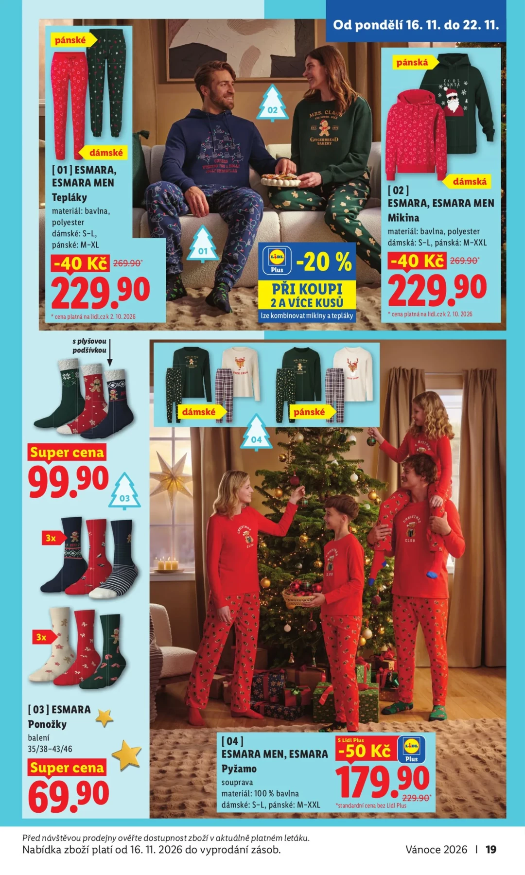 Originální strana 19 z 34 letáku Lidl – Lidl - Vánoční inspirace