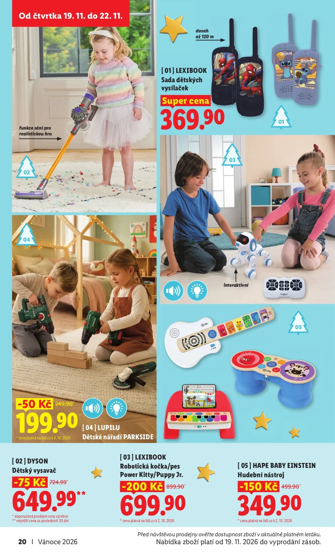 Originální strana 20 z 34 letáku Lidl – Lidl - Vánoční inspirace