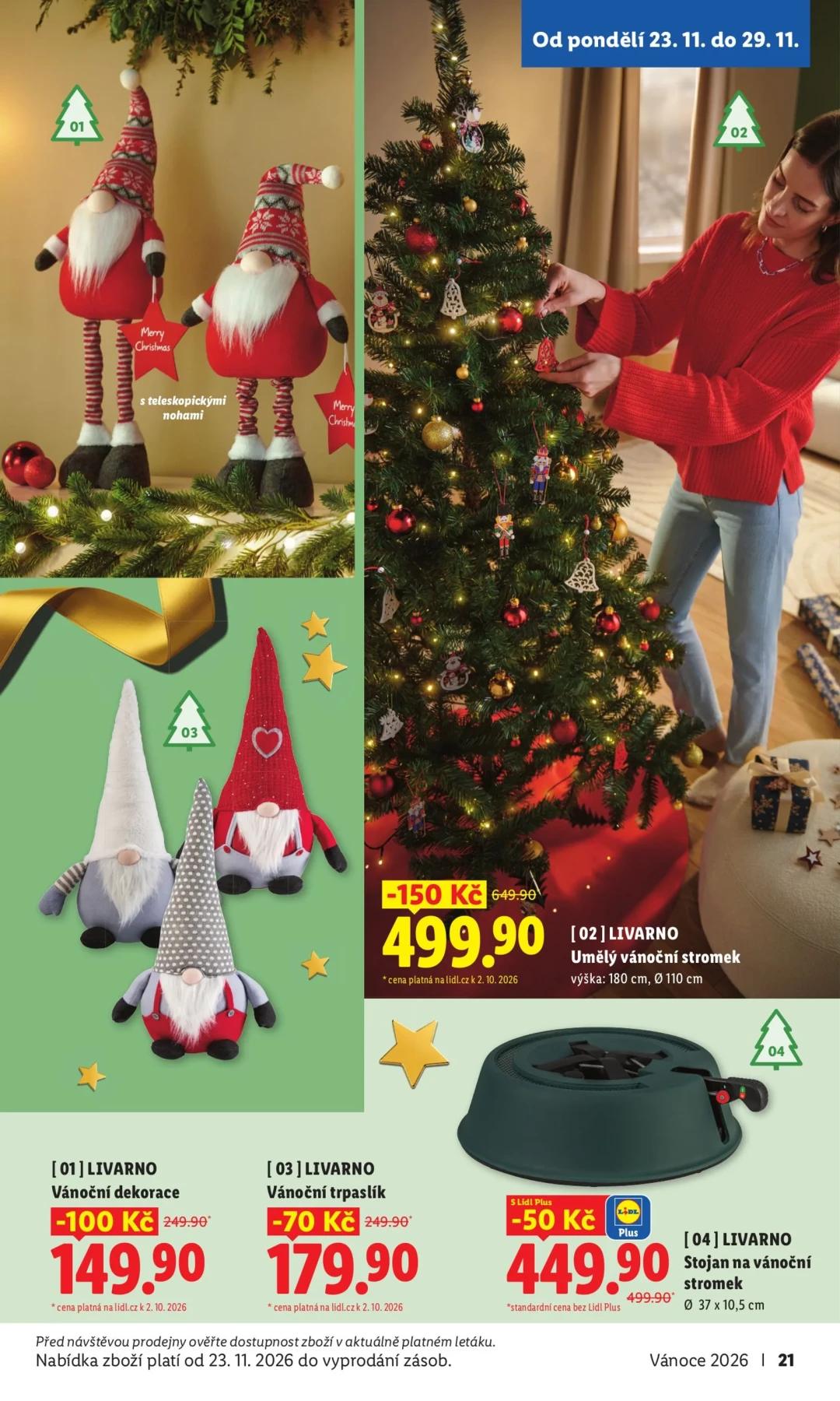 Originální strana 21 z 34 letáku Lidl – Lidl - Vánoční inspirace