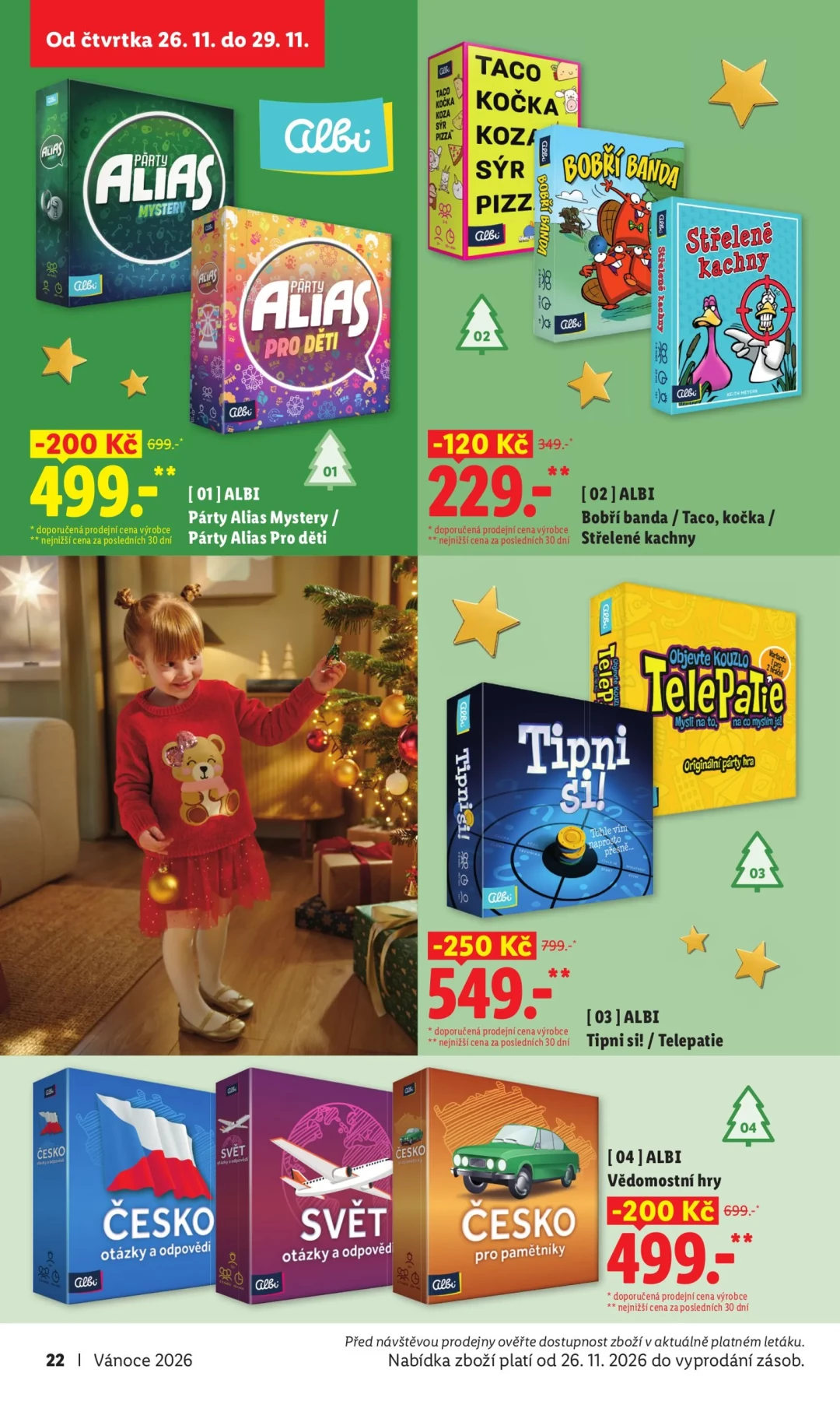 Originální strana 22 z 34 letáku Lidl – Lidl - Vánoční inspirace
