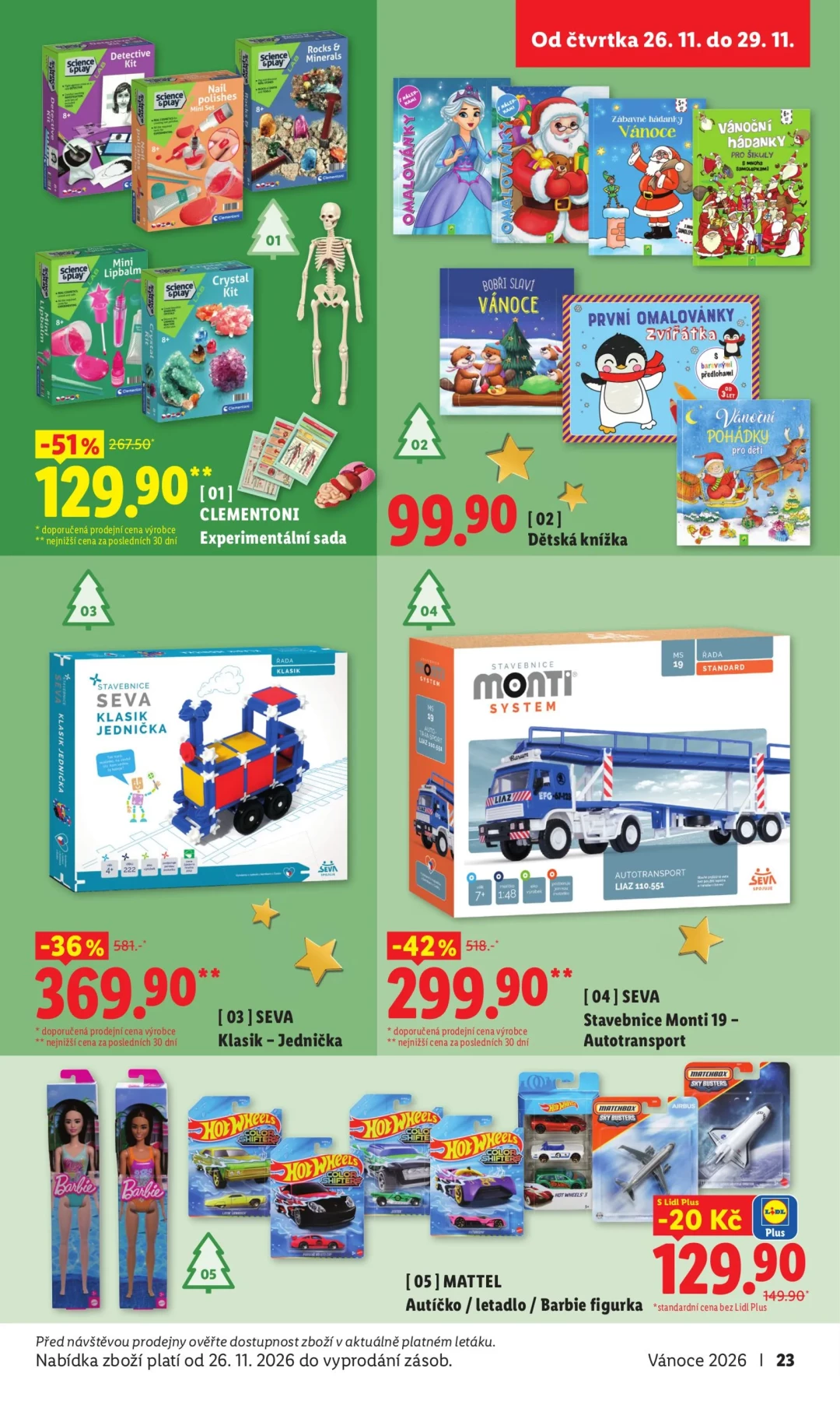 Originální strana 23 z 34 letáku Lidl – Lidl - Vánoční inspirace