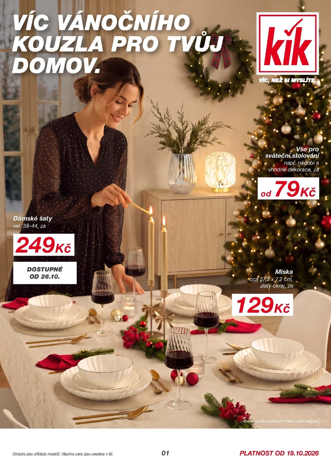 Originální strana 1 z 20 letáku KiK – KiK