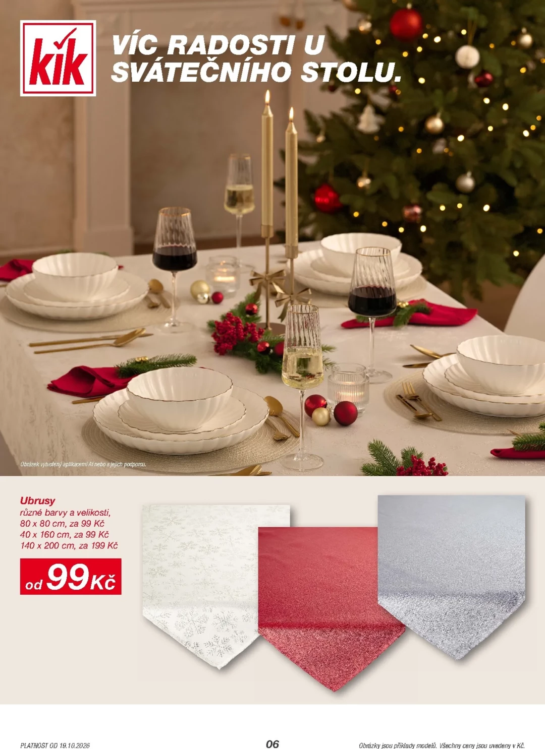 Originální strana 6 z 20 letáku KiK – KiK