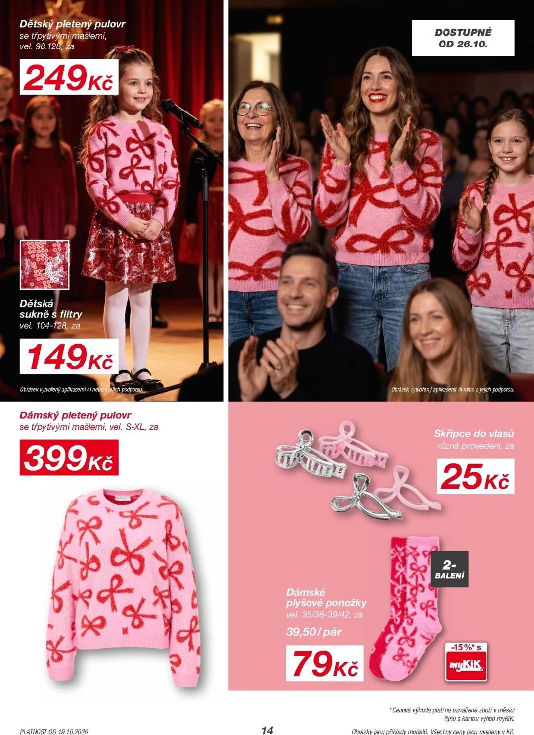 Originální strana 14 z 20 letáku KiK – KiK
