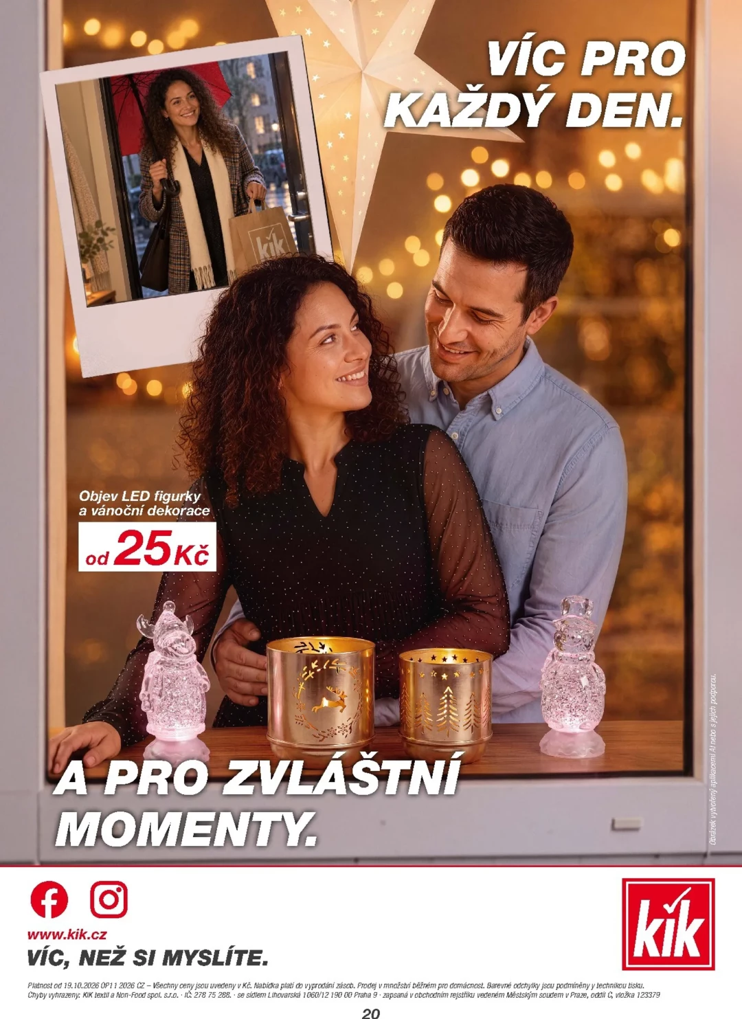 Originální strana 20 z 20 letáku KiK – KiK