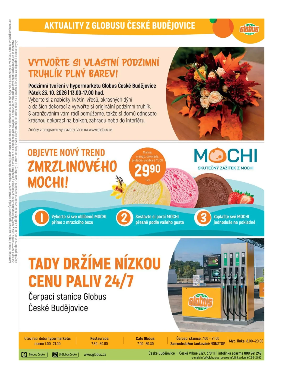 Originální strana 46 z 54 letáku Globus – Globus České Budějovice