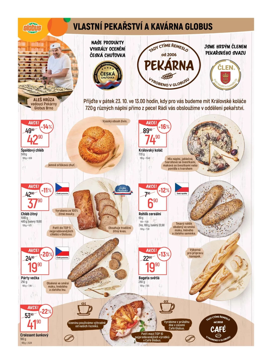 Originální strana 7 z 54 letáku Globus – Globus Brno