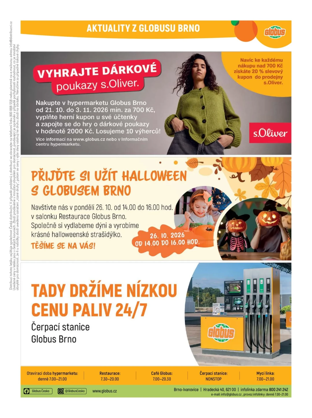 Originální strana 46 z 54 letáku Globus – Globus Brno