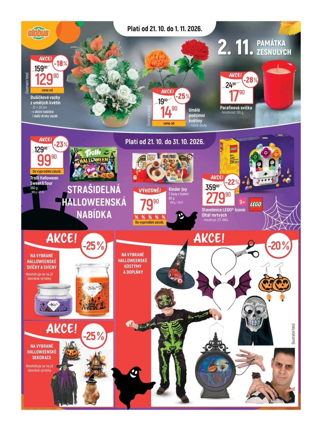 Originální strana 17 z 54 letáku Globus – Globus Praha–Zličín