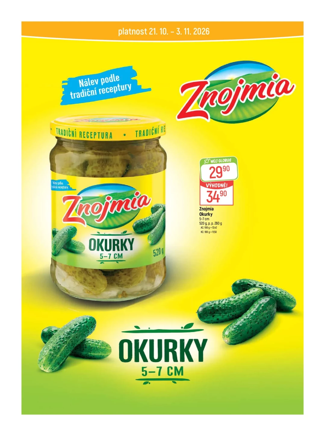 Originální strana 24 z 54 letáku Globus – Globus Praha–Zličín