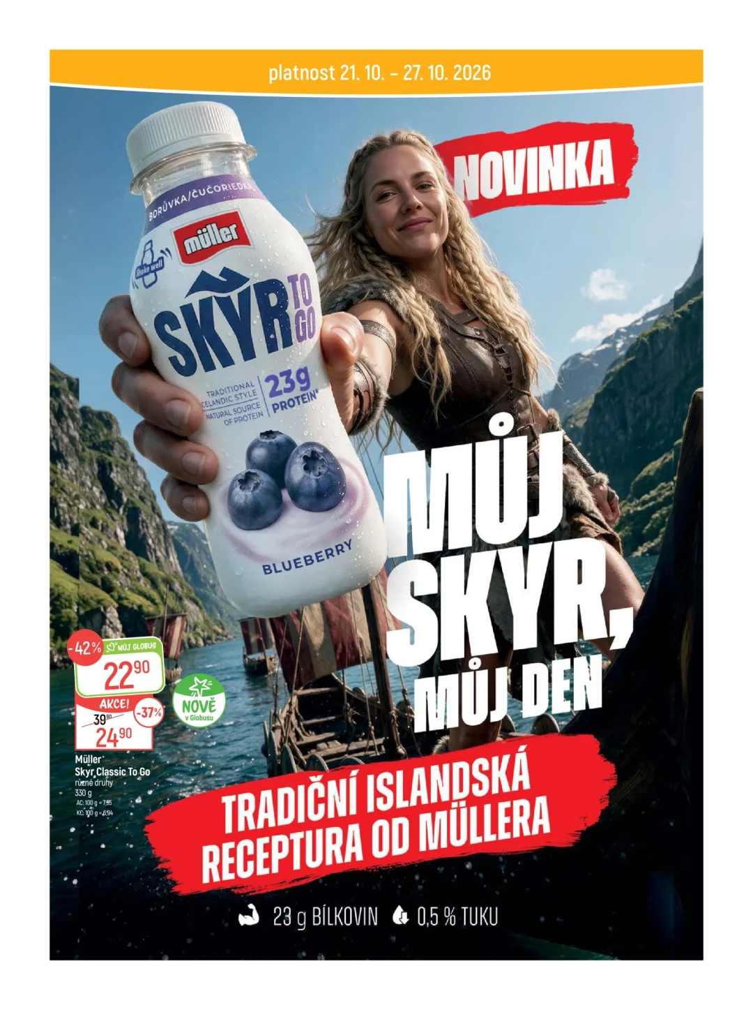 Originální strana 18 z 45 letáku Globus – Globus Praha–Štěrboholy