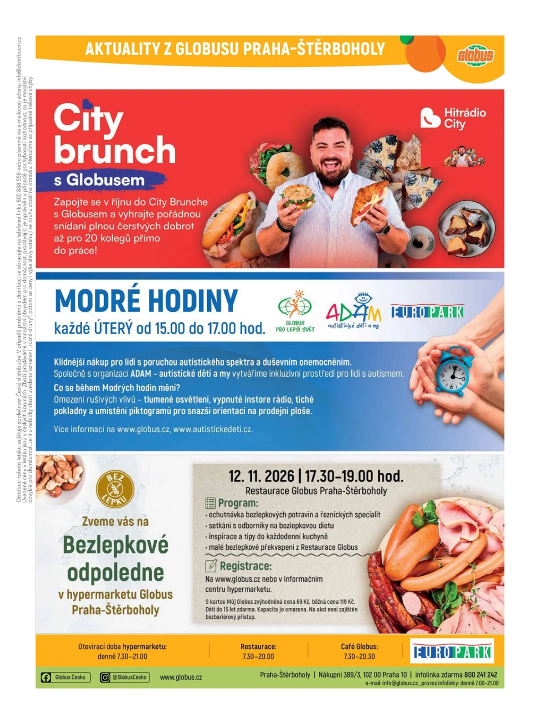 Originální strana 38 z 45 letáku Globus – Globus Praha–Štěrboholy
