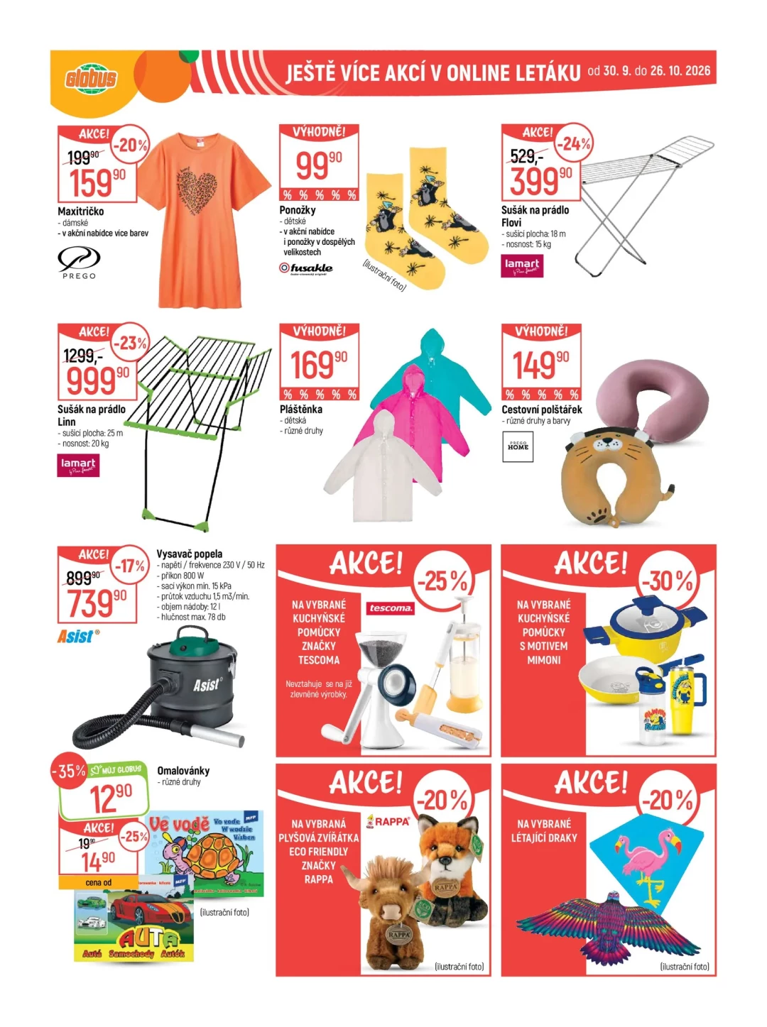 Originální strana 45 z 45 letáku Globus – Globus Praha–Štěrboholy