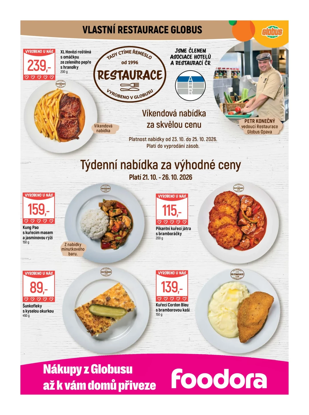 Originální strana 8 z 54 letáku Globus – Globus Opava