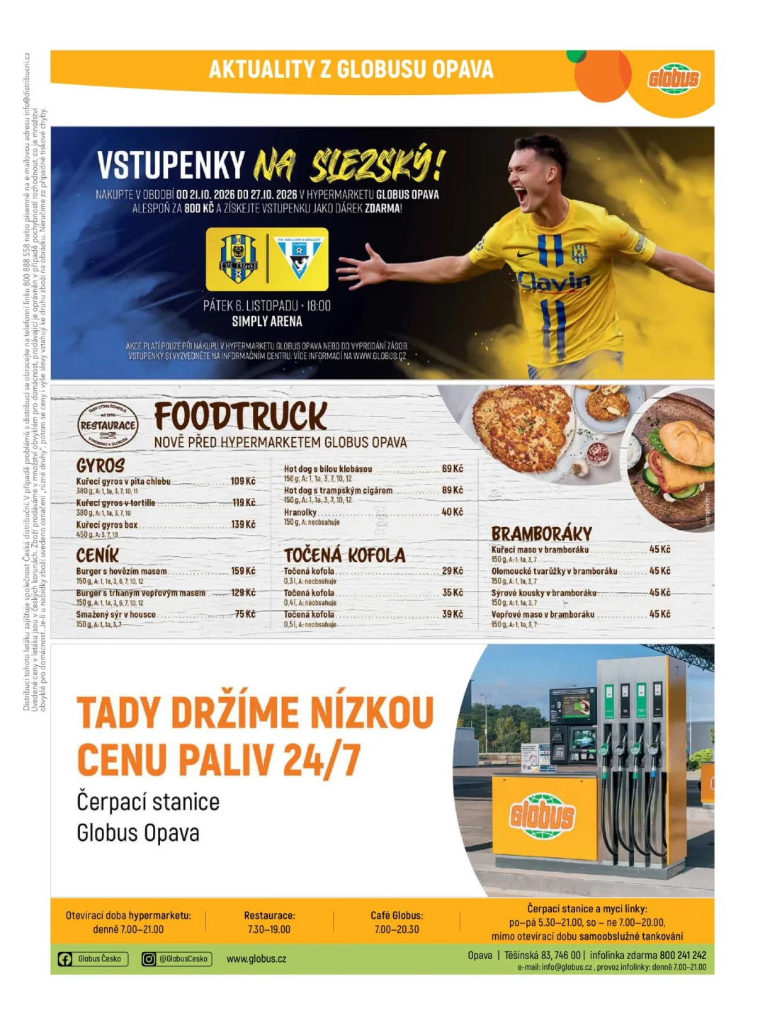 Originální strana 46 z 54 letáku Globus – Globus Opava