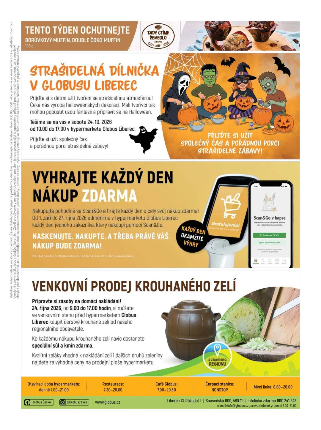 Originální strana 46 z 54 letáku Globus – Globus Liberec