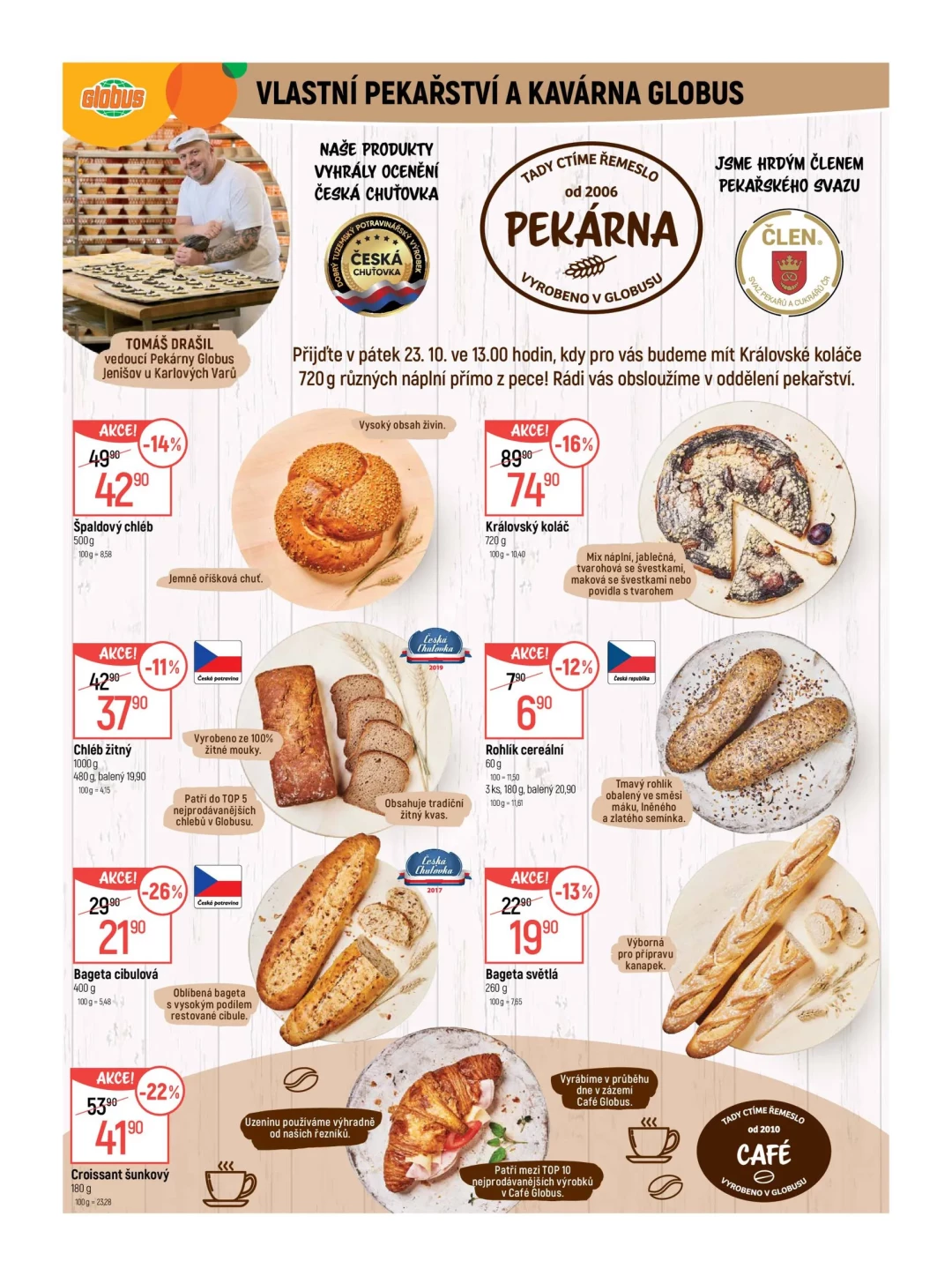 Originální strana 7 z 54 letáku Globus – Globus Karlovy Vary–Jenišov