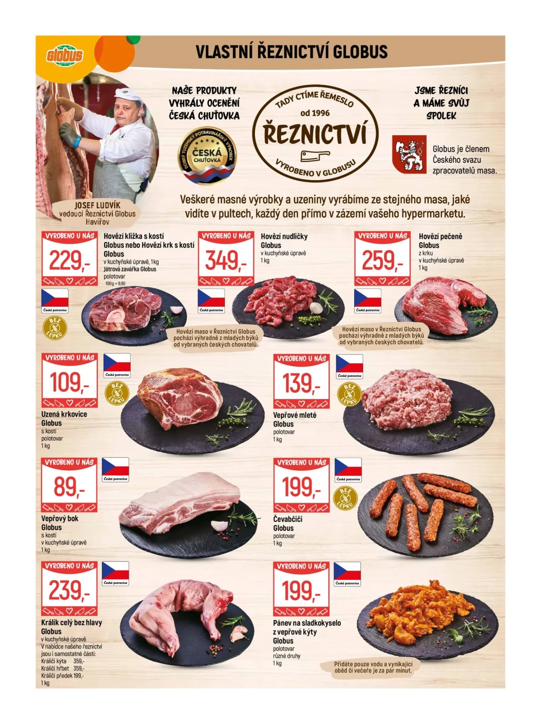 Originální strana 5 z 54 letáku Globus – Globus Havířov