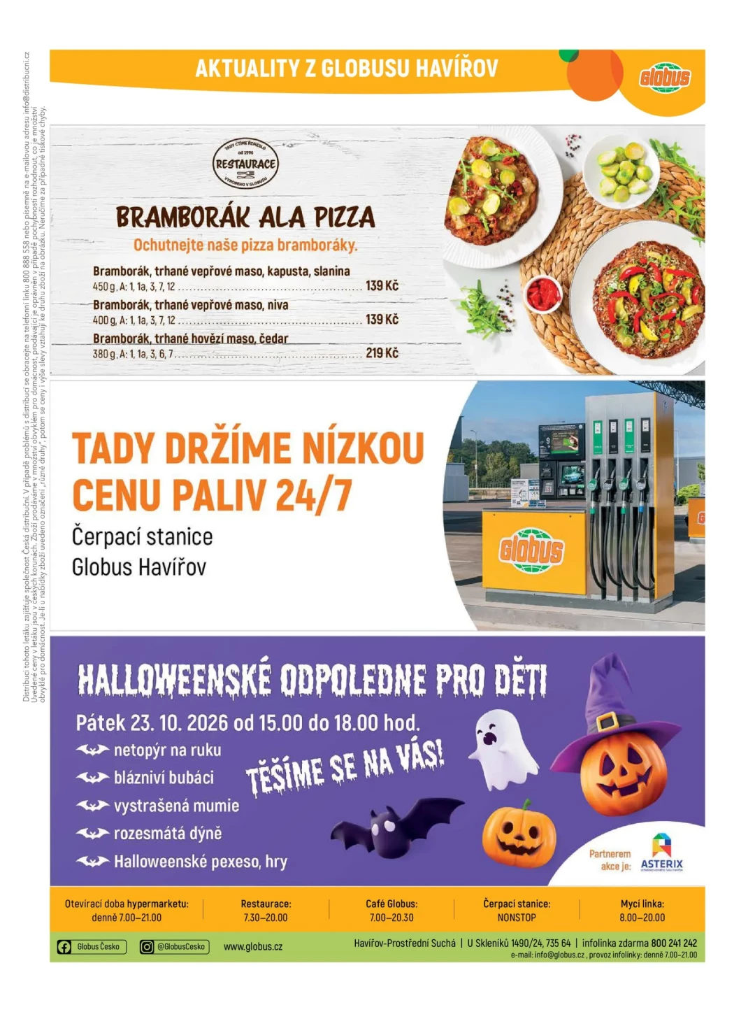 Originální strana 46 z 54 letáku Globus – Globus Havířov