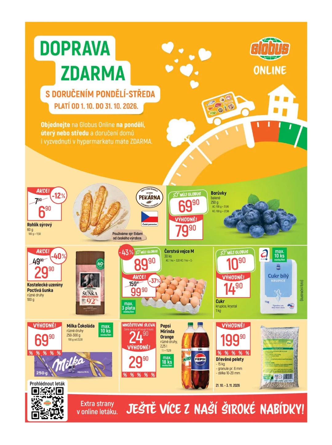 Originální strana 2 z 54 letáku Globus – Globus Ostrava