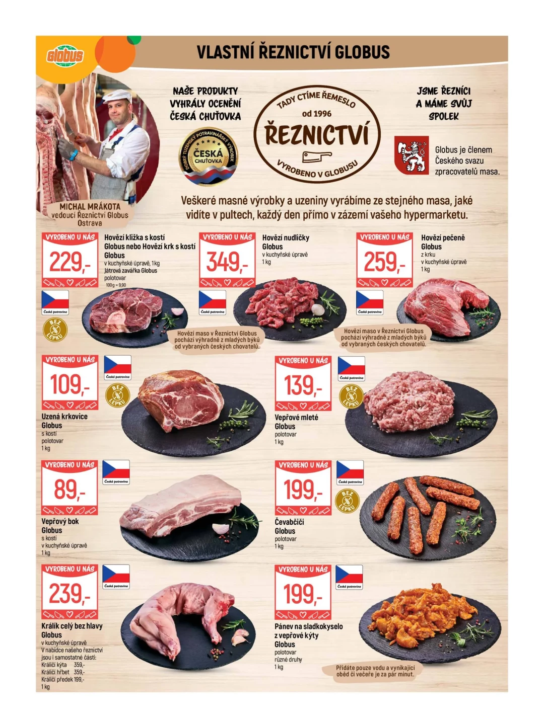 Originální strana 5 z 54 letáku Globus – Globus Ostrava