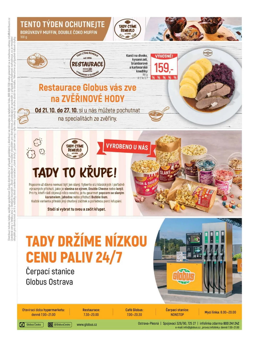 Originální strana 46 z 54 letáku Globus – Globus Ostrava