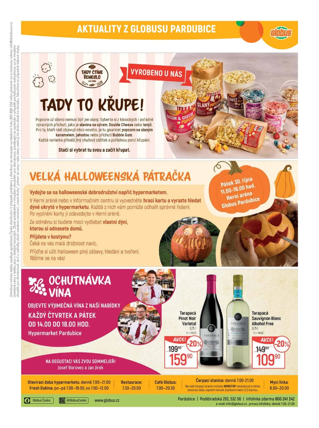 Originální strana 46 z 54 letáku Globus – Globus Pardubice