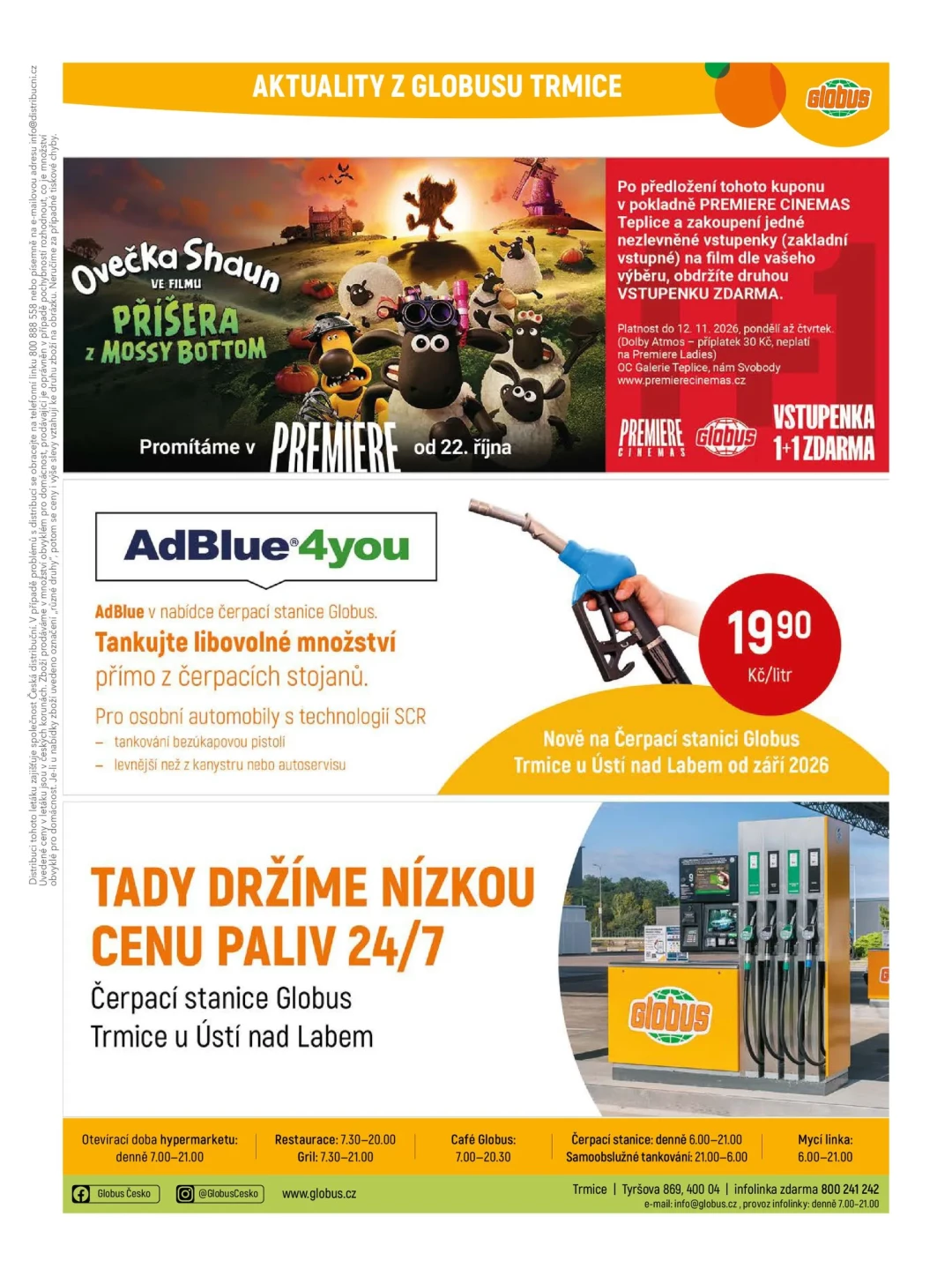 Originální strana 46 z 54 letáku Globus – Globus Trmice