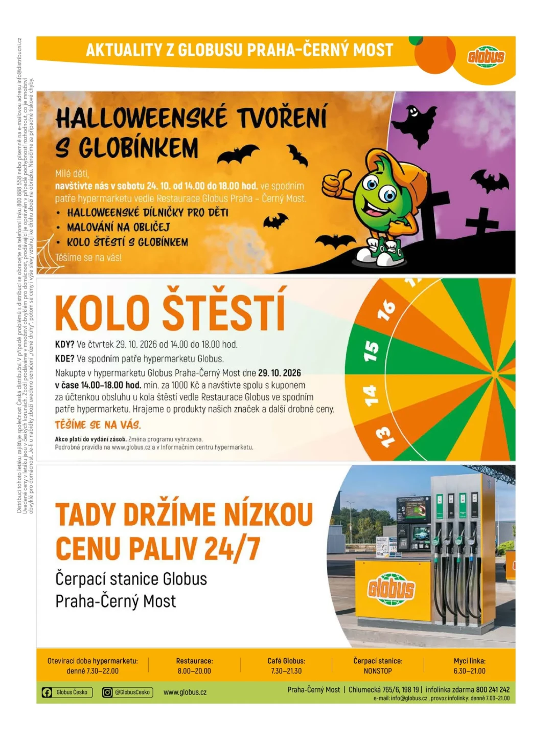 Originální strana 46 z 54 letáku Globus – Globus Praha-Černý Most