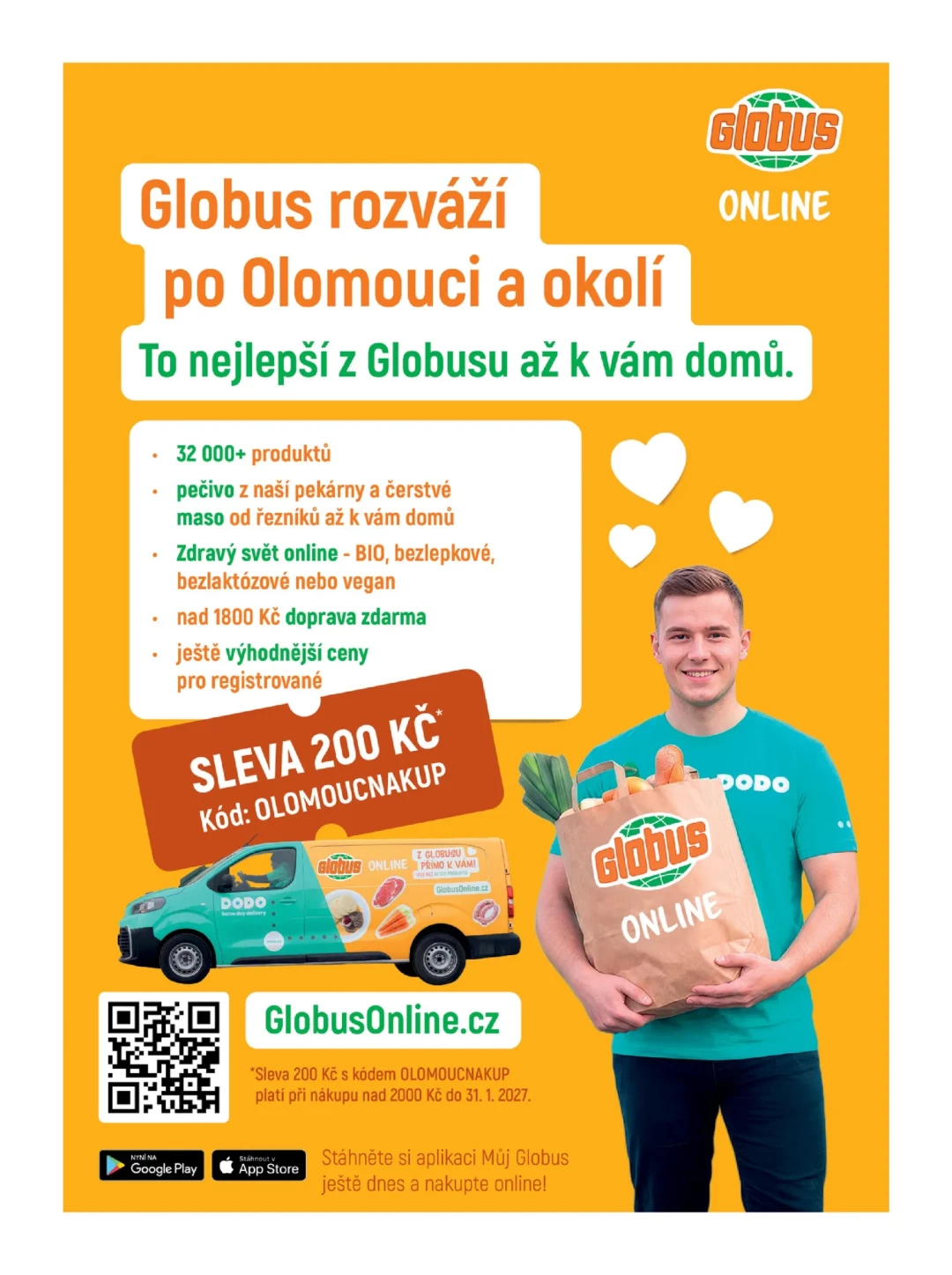 Originální strana 51 z 58 letáku Globus – Globus Olomouc