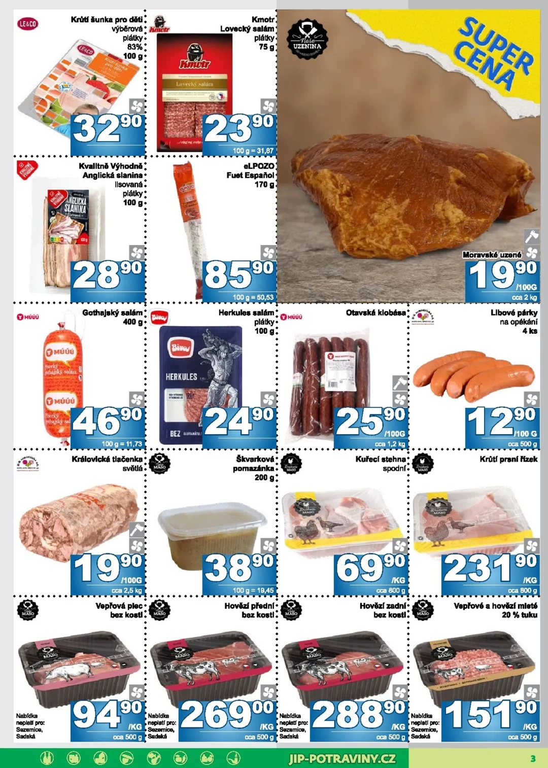 Originální strana 3 z 12 letáku JIP – JIP - Maloobchod