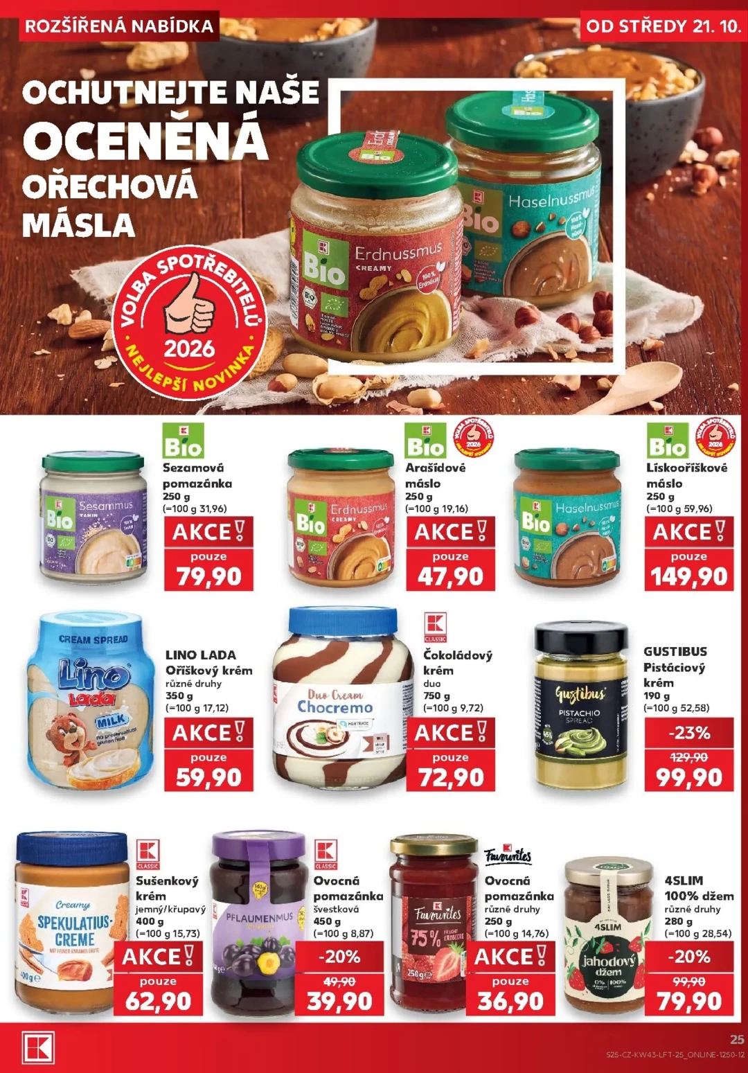 Originální strana 25 z 62 letáku Kaufland – Kaufland - Praha 4
