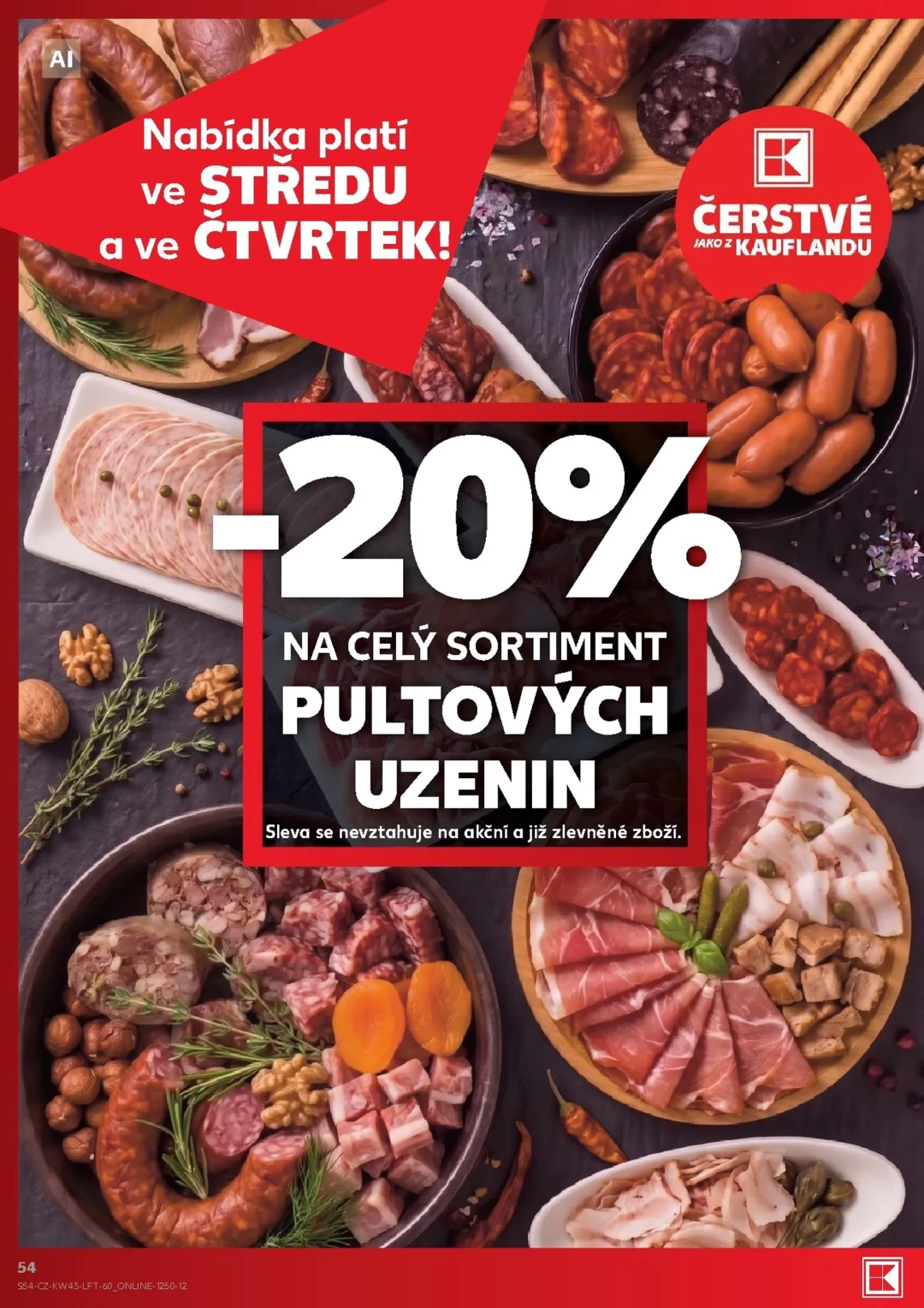 Originální strana 54 z 62 letáku Kaufland – Kaufland - Kolín