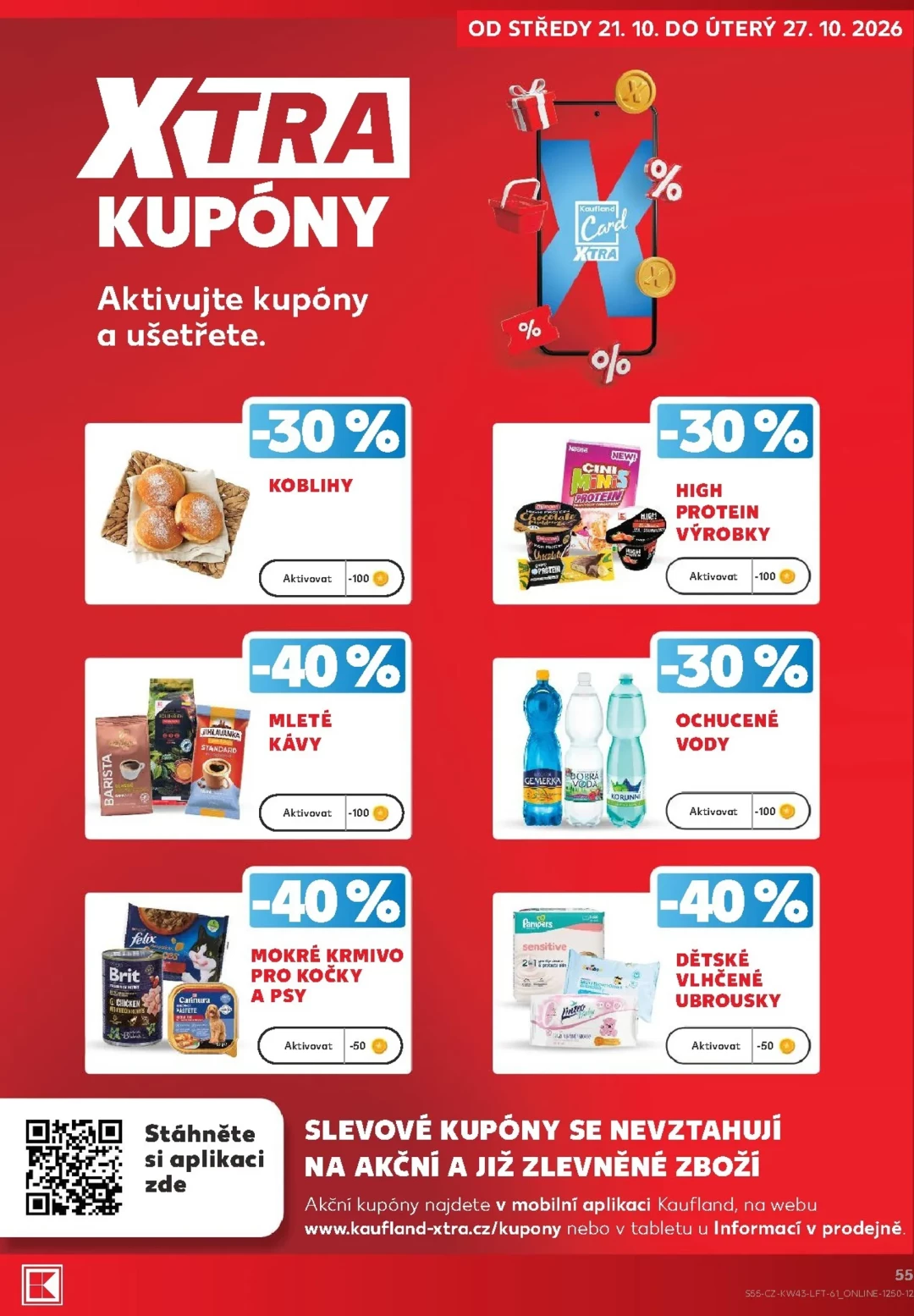 Originální strana 55 z 62 letáku Kaufland – Kaufland - Kolín