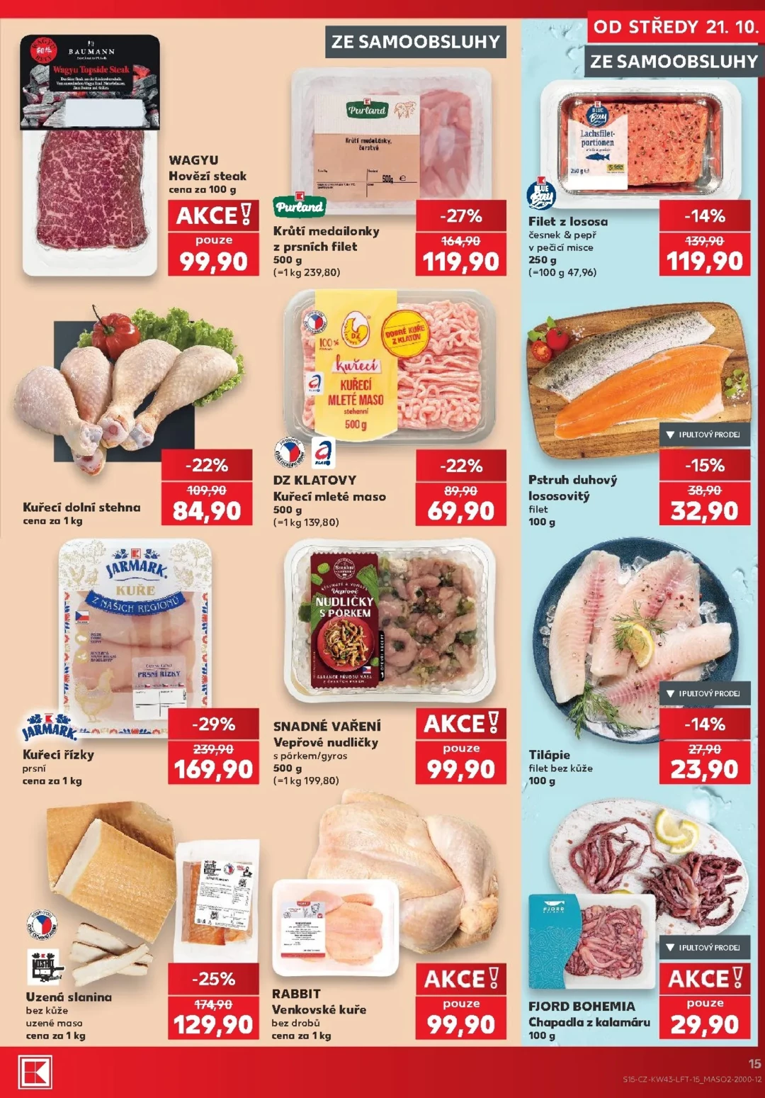 Originální strana 15 z 62 letáku Kaufland – Kaufland - Ostrava