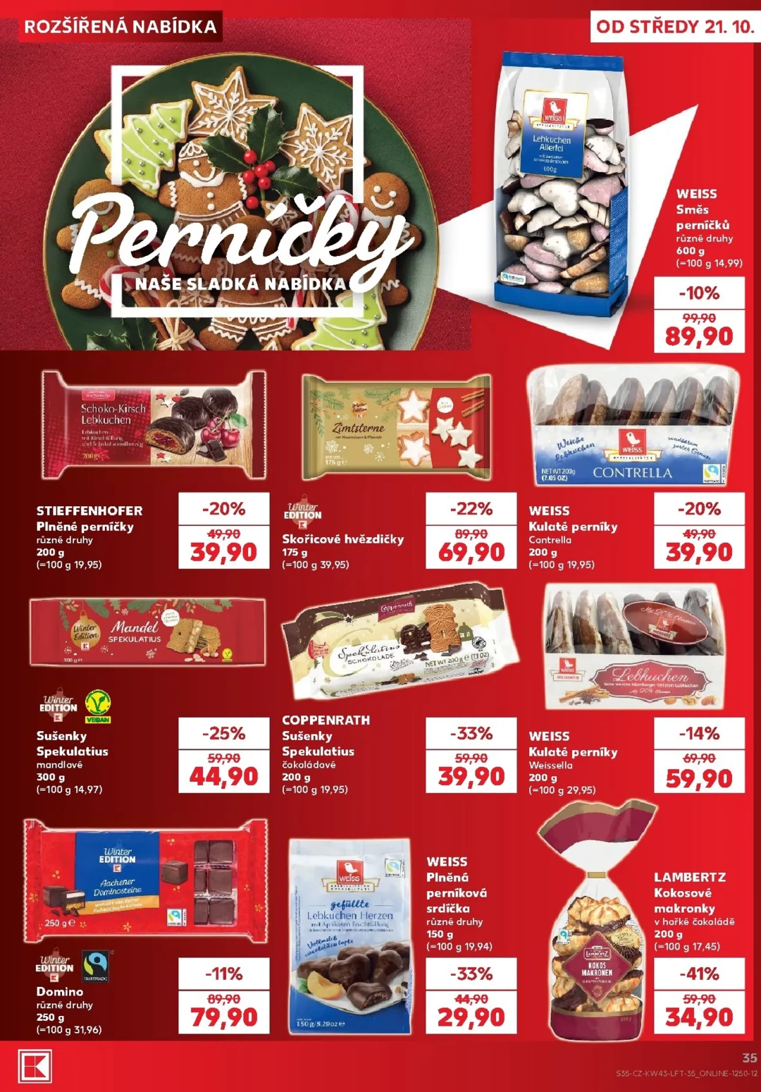 Originální strana 35 z 62 letáku Kaufland – Kaufland - Ostrava