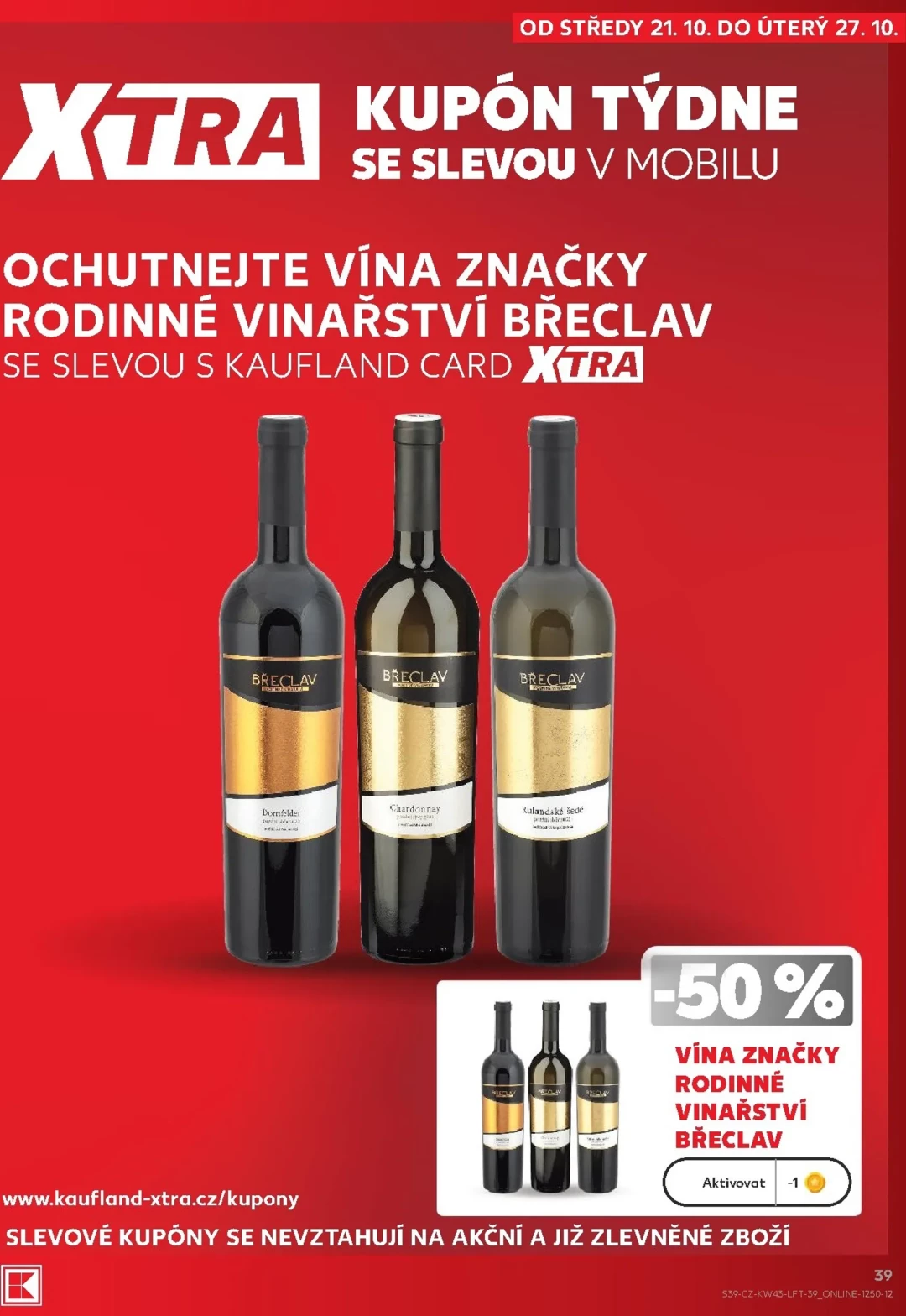 Originální strana 39 z 62 letáku Kaufland – Kaufland - Ostrava