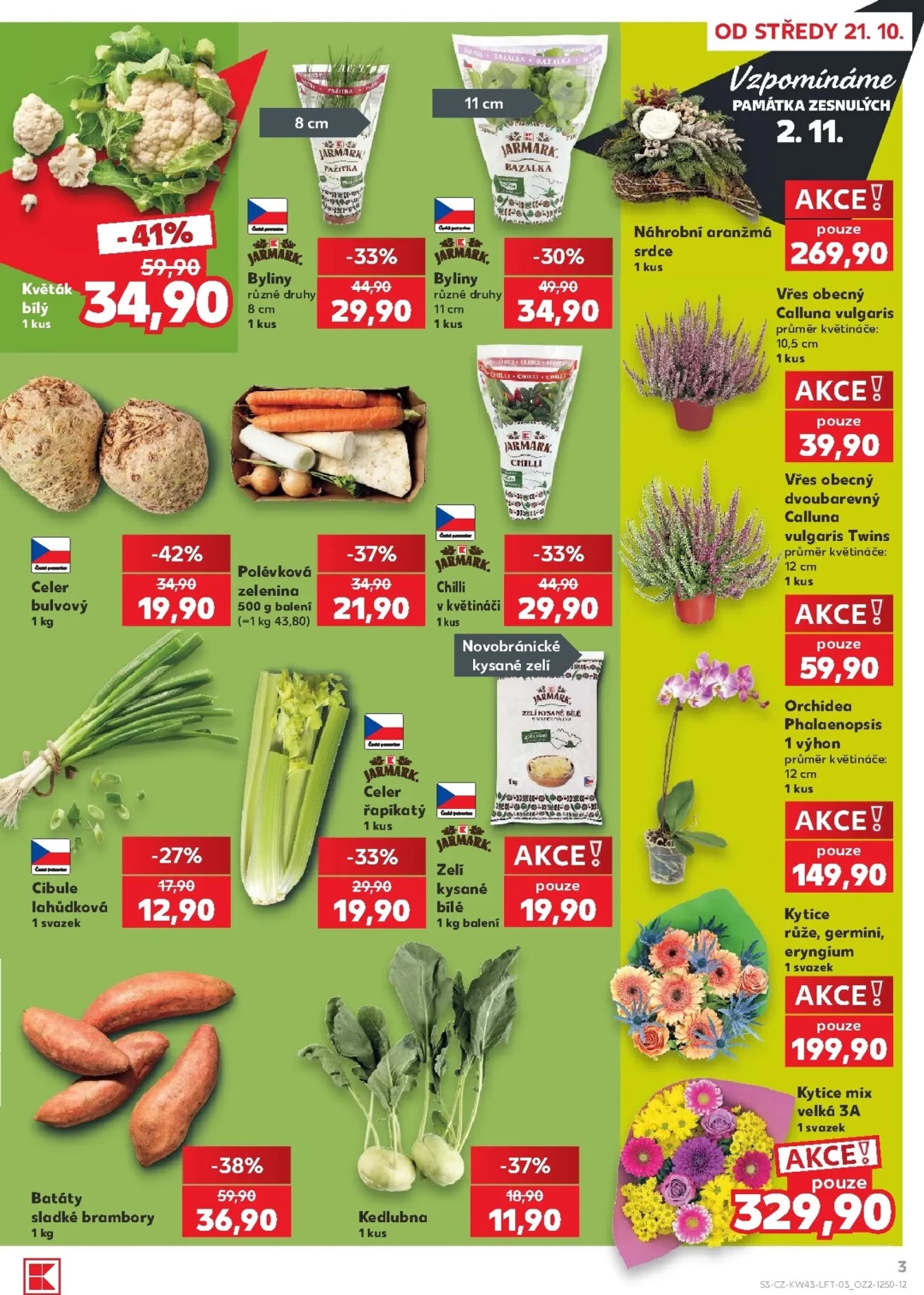 Originální strana 3 z 62 letáku Kaufland – Kaufland - Brno