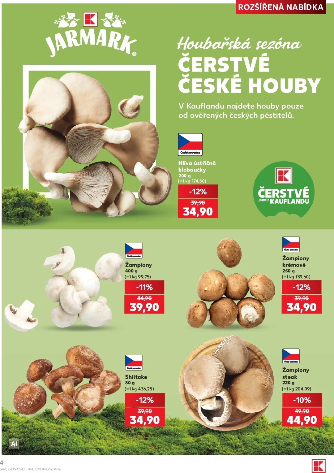 Originální strana 4 z 62 letáku Kaufland – Kaufland - Brno