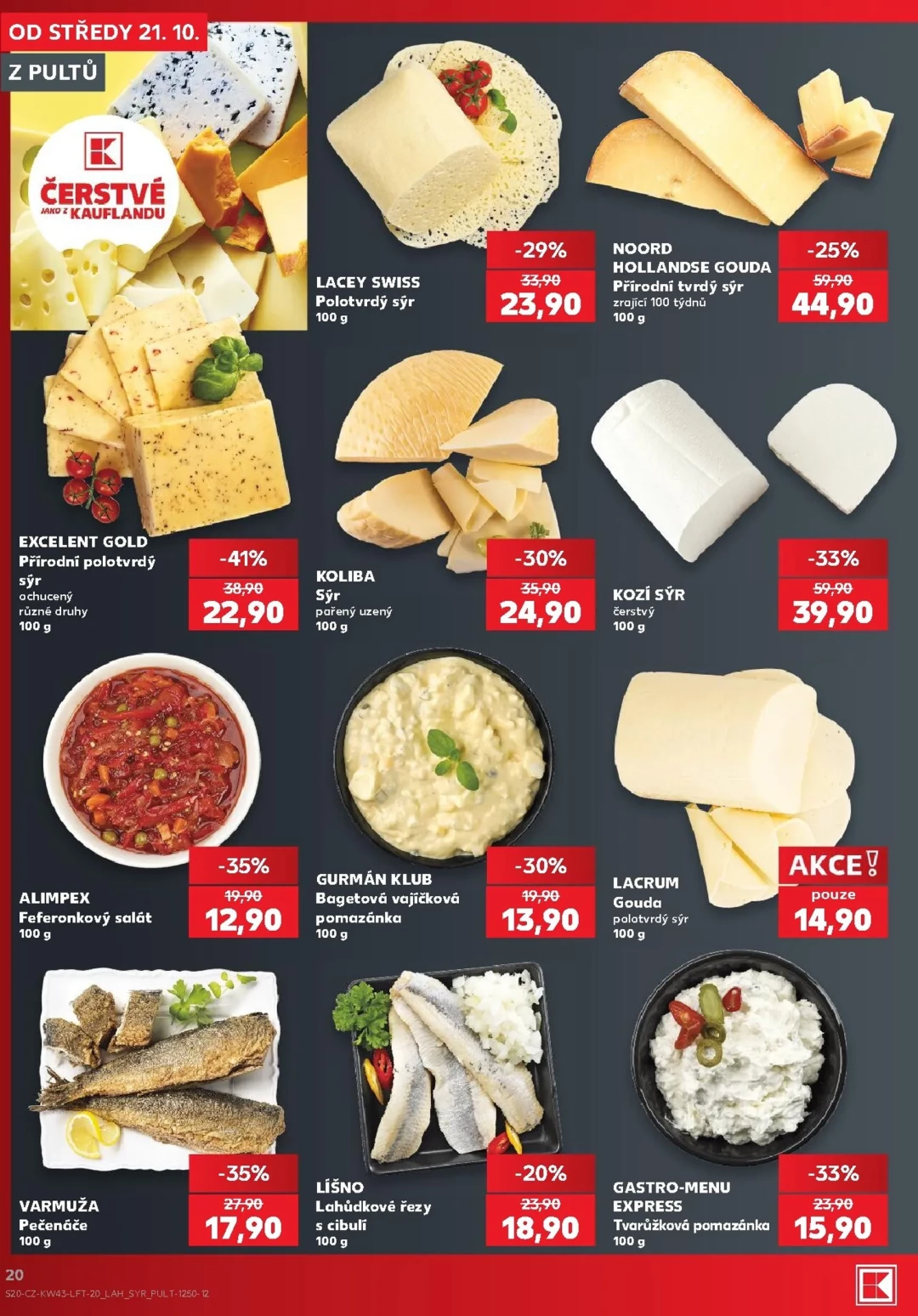 Originální strana 20 z 62 letáku Kaufland – Kaufland - Brno