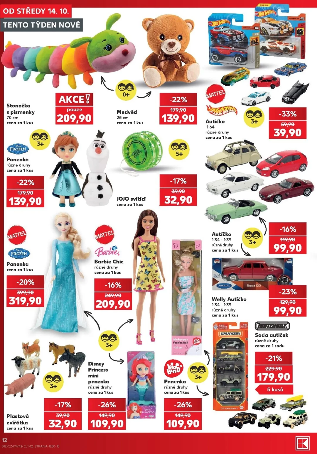 Originální strana 12 z 14 letáku Kaufland – Kaufland - Ostrava - Spotřební zboží