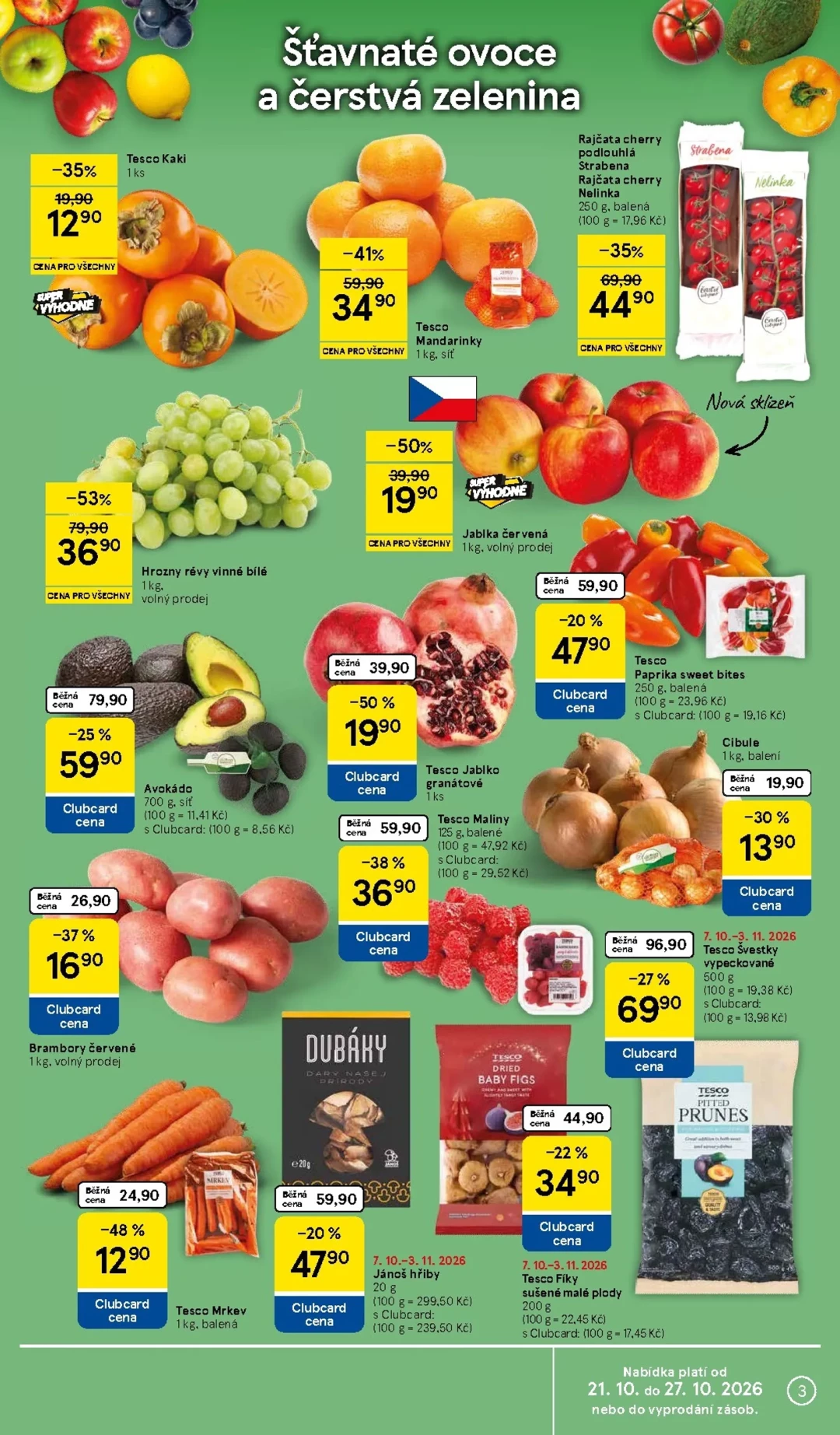 Originální strana 3 z 35 letáku Tesco – Tesco
