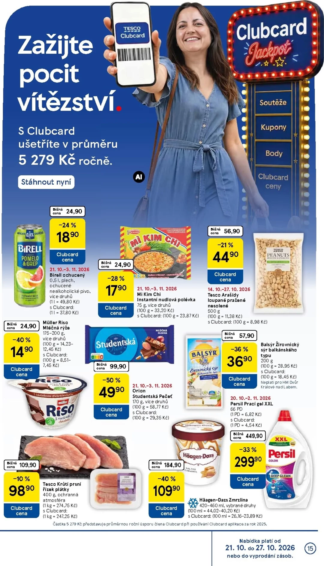 Originální strana 15 z 35 letáku Tesco – Tesco